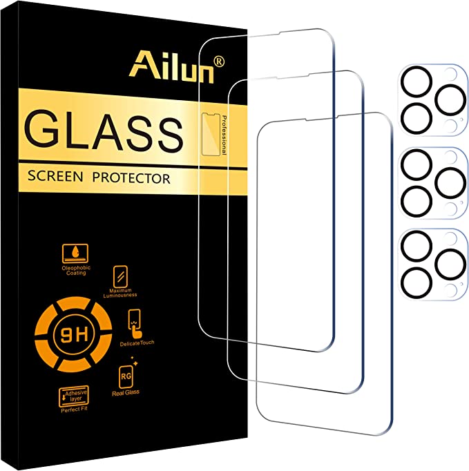 Ailun 3 Pack Screen Protector for iPhone 14 Pro Max