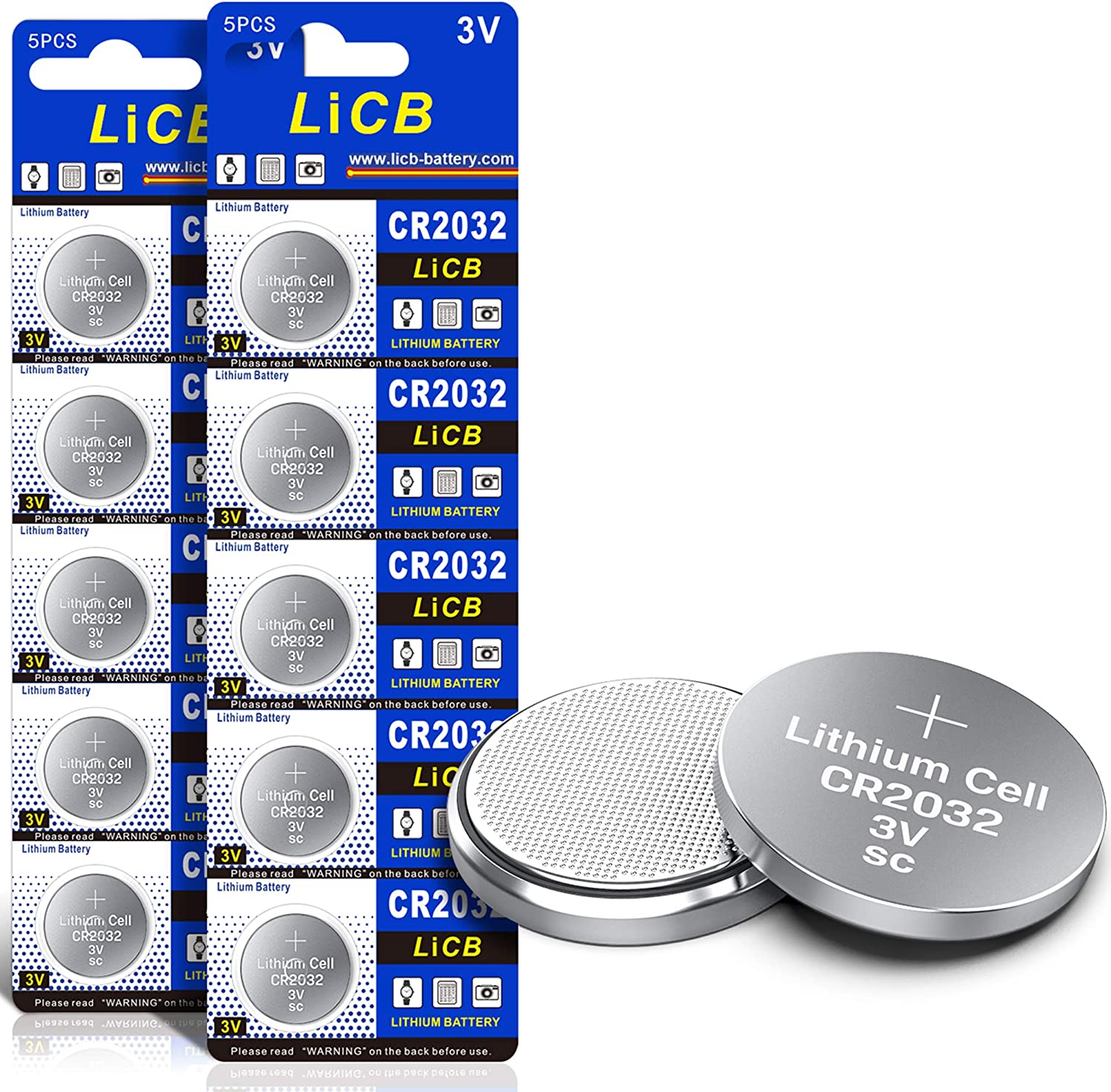 LiCB CR2032 3V Lithium Battery